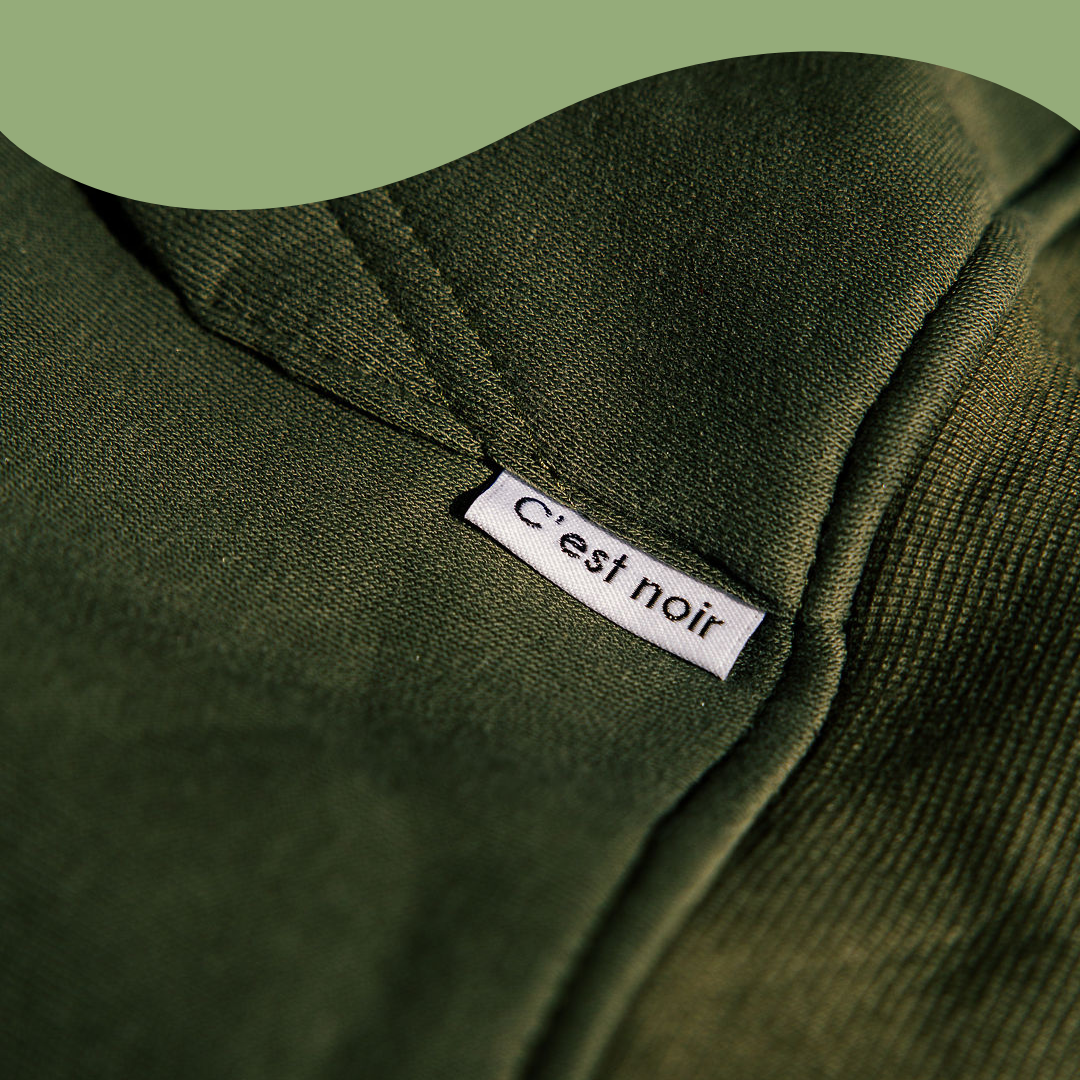 Wintersport capuchontrui groen